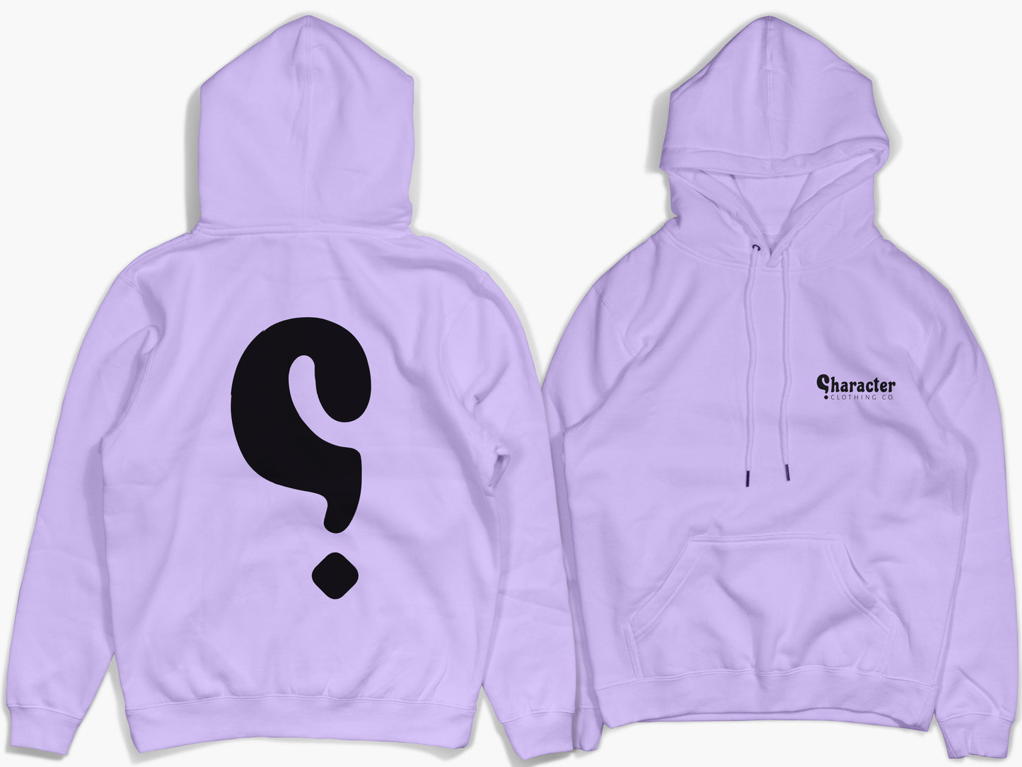 The Lavender and Black Everyday Hoodie
