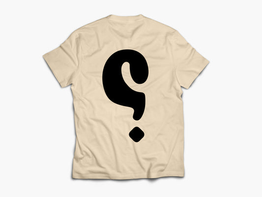 The Cream and Black Everyday Tee