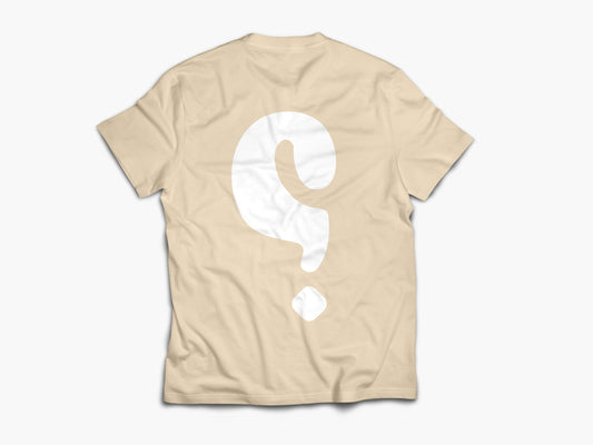 The Cream and White Everyday Tee