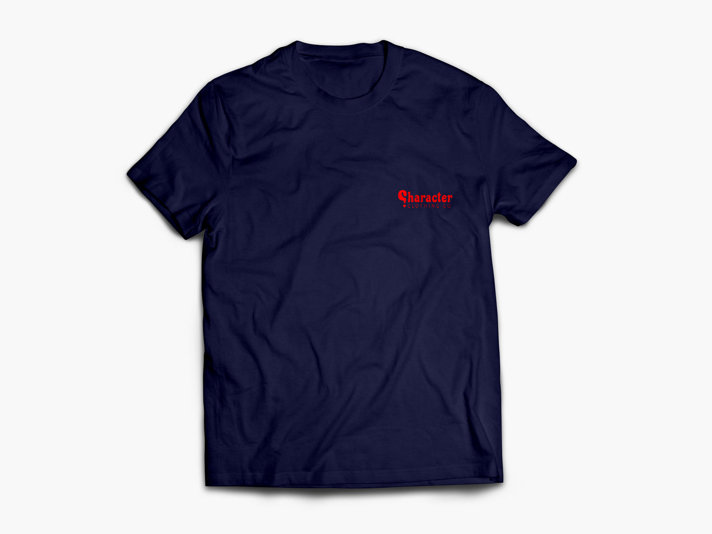 The Navy and Red Everyday Tee