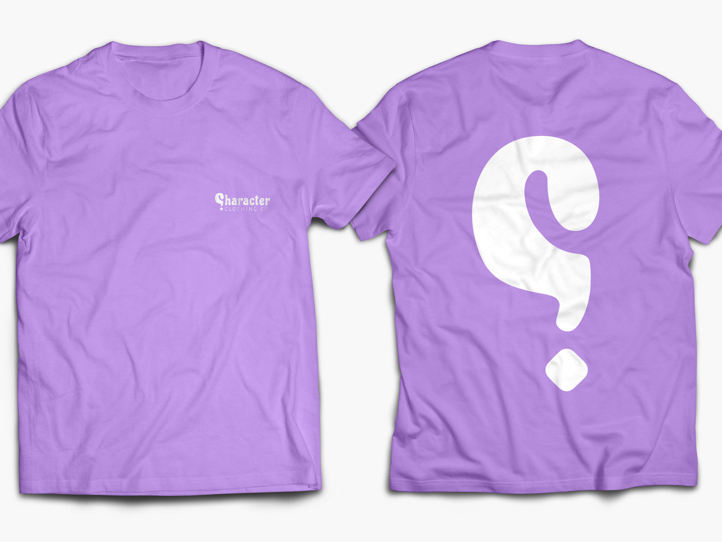 The Violet and White Everyday Tee