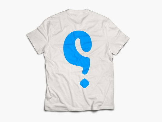 The White and Blue Everyday Tee