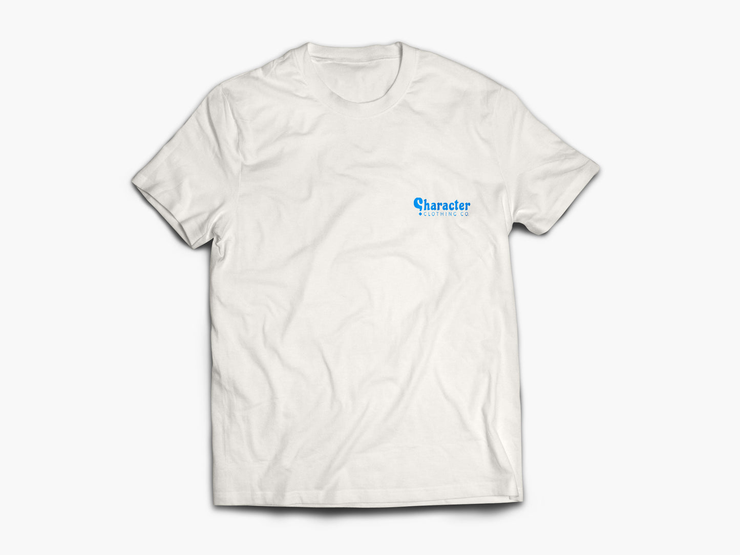 The White and Blue Everyday Tee