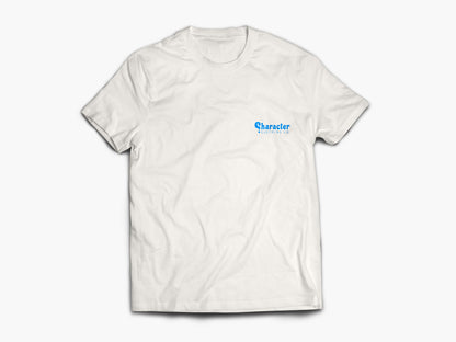 The White and Blue Everyday Tee