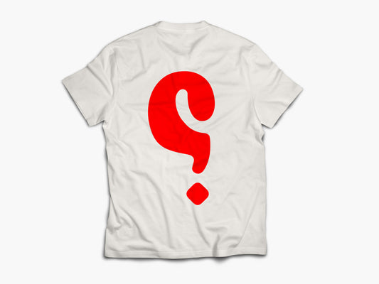 The White and Red Everyday Tee