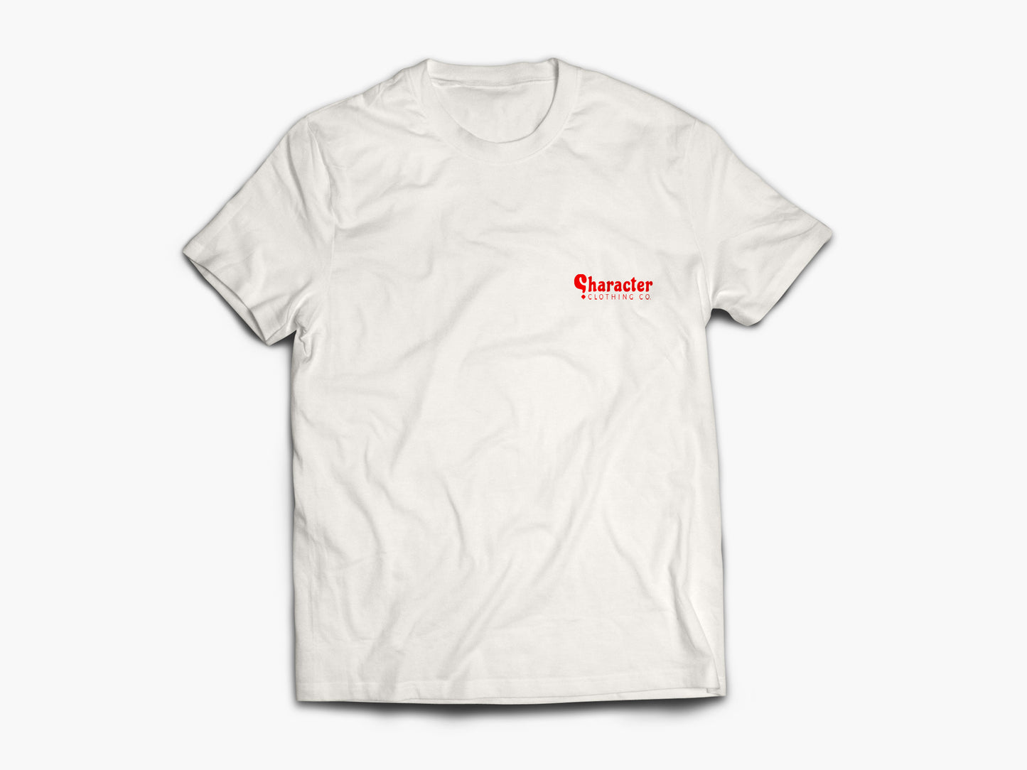 The White and Red Everyday Tee