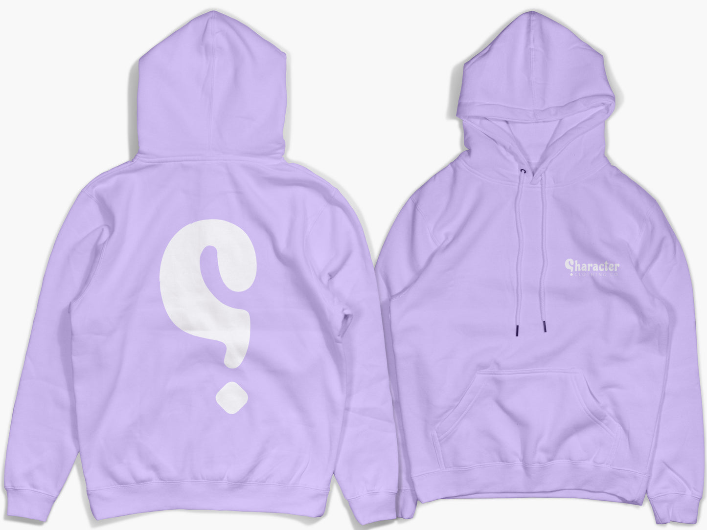 The Lavender and White Everyday Hoodie